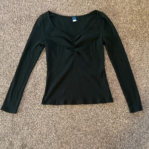 Old Navy dark green Long Sleeve Top